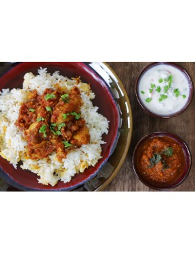 CHICKEN TIKKA MASALA PLATE